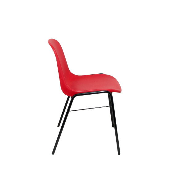 Pack 4 sillas Beta rojo