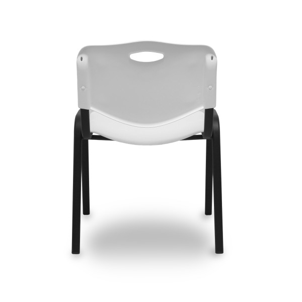 Pack 4 sillas Iso plastic PVC blanco
