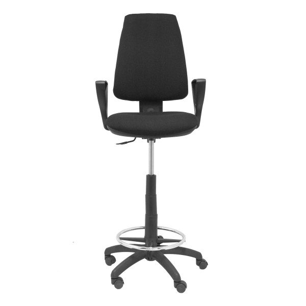Taburete Elche CP brazos golf bali color negro