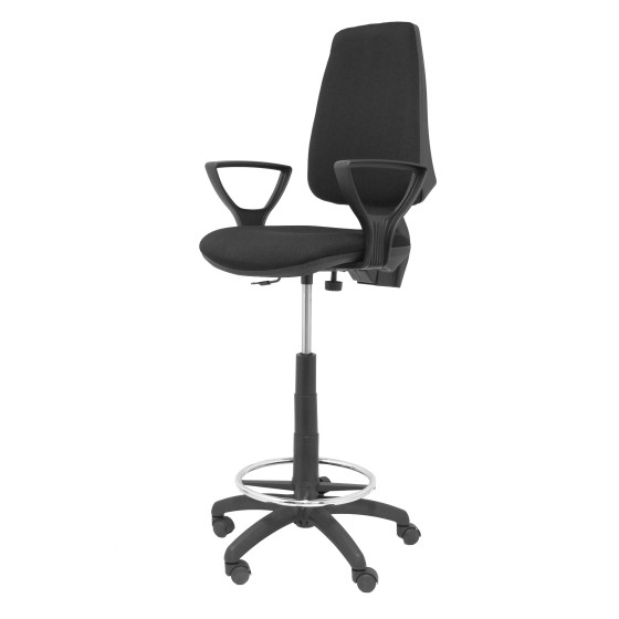 Taburete Elche CP brazos golf bali color negro