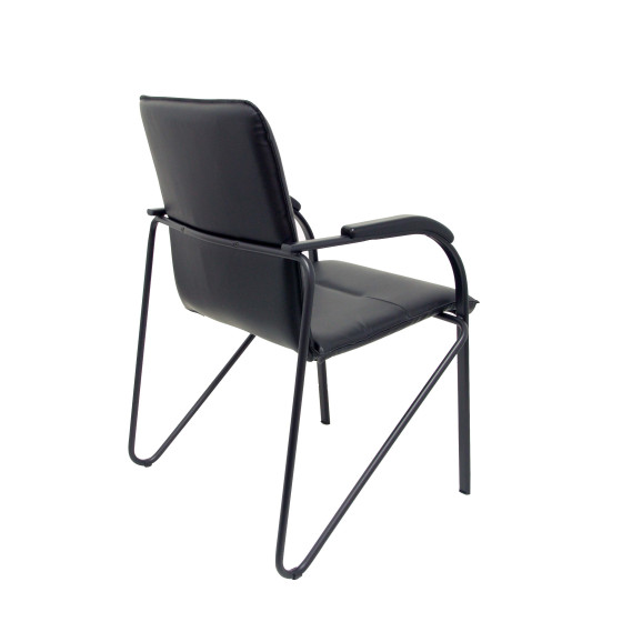 Pack 2 sillas Samba similpiel negro