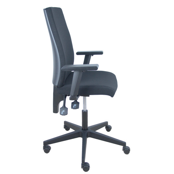 Silla I-Line aran negro con brazos regulables