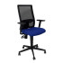 Silla Taktik respaldo malla negro asiento aran azul