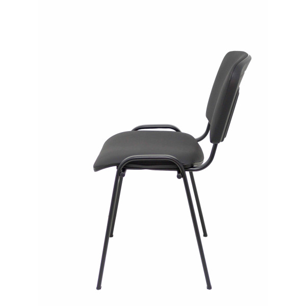 Pack 4 sillas Iso similpiel negro