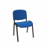 Pack 4 sillas Iso similpiel azul