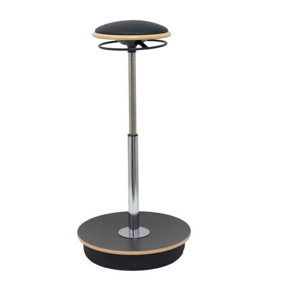 Taburete Belise Valencia negro