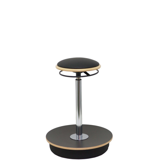 Taburete Belise Valencia negro