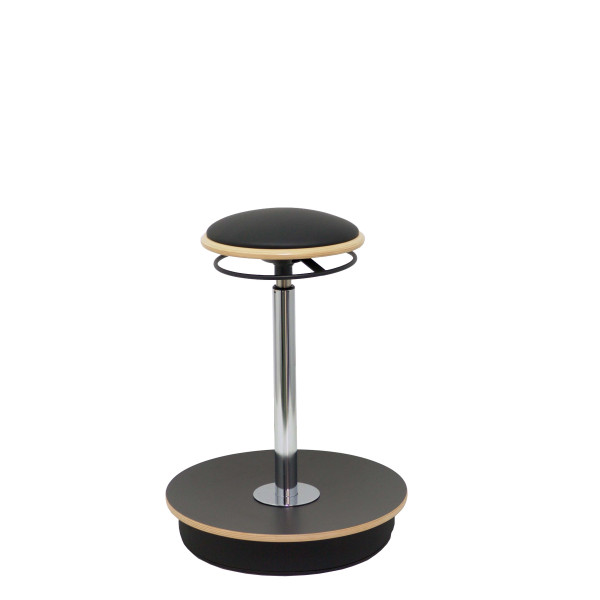 Taburete Belise Valencia negro