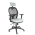 Silla Jorquera traslack malla negra asiento bali gris claro brazos 3D cabecero regulable