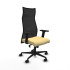 Albacete malla sincro malla negra similpiel crema brazos 2D base nailon ruedas 65 mm nailon