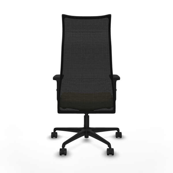 Albacete malla sincro malla negra similpiel crema brazos 2D base nailon ruedas 65 mm nailon