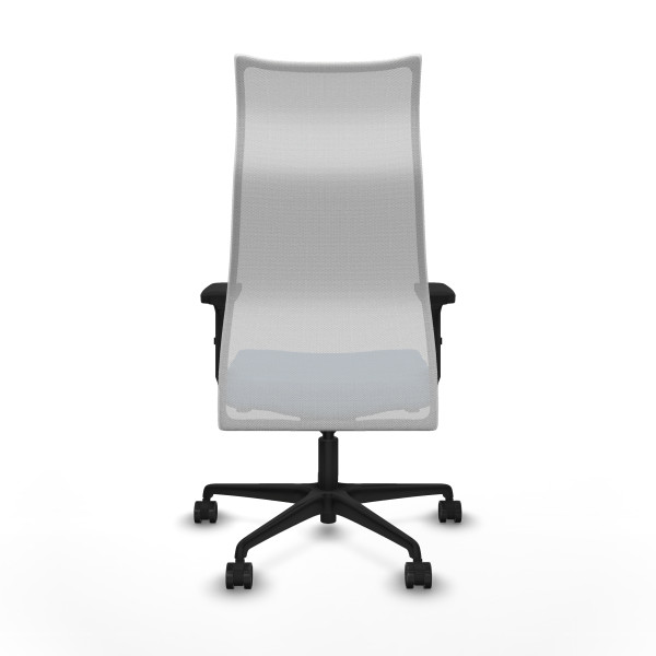 Albacete malla sincro malla blanca bali azul cielo brazos 2D base nailon ruedas 65 mm nailon