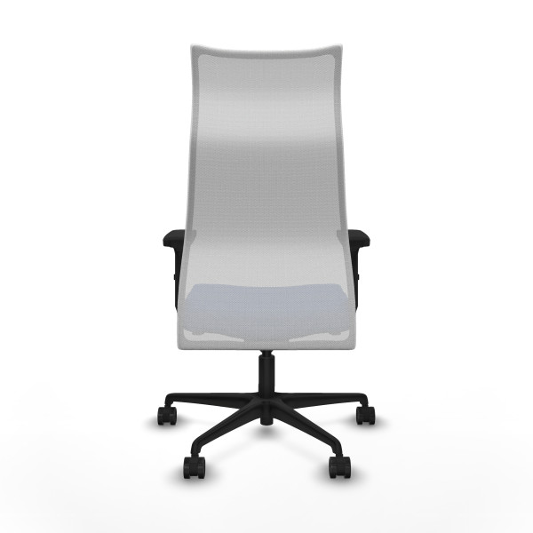 Albacete malla sincro malla blanca bali azul marino brazos 2D base nailon ruedas 65 mm nailon