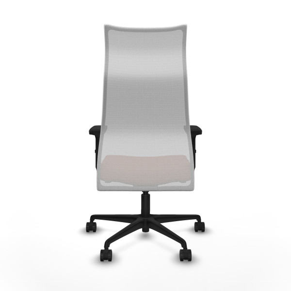 Albacete malla sincro malla blanca bali marrón brazos 2D base nailon ruedas 65 mm nailon