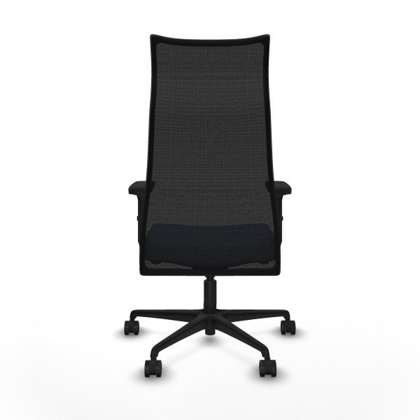 Albacete malla sincro malla negra bali azul cielo brazos 2D base nailon ruedas 65 mm nailon