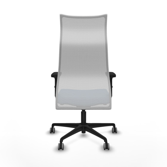 Albacete malla sincro malla blanca bali azul cielo brazos 2D base nailon ruedas 65mm engomadas