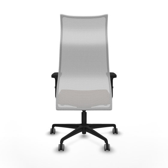Albacete malla sincro malla blanca bali marrón oscuro brazos 2D base nailon ruedas 65mm engomadas