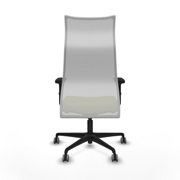 Albacete malla sincro malla blanca bali verde oliva brazos 2D base nailon ruedas 65mm engomadas