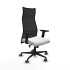 Albacete malla sincro malla negra bali blanco brazos 2D base nailon ruedas 65mm engomadas
