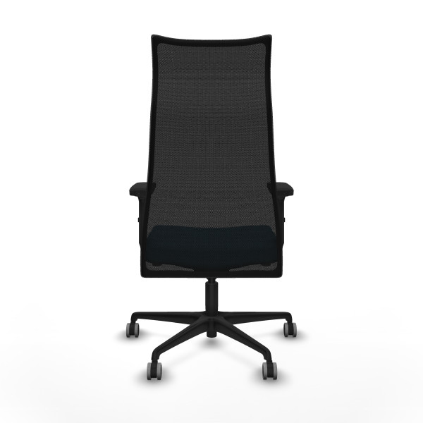 Albacete malla sincro malla negra bali verde petroleo brazos 2D base nailon ruedas 65mm engomadas