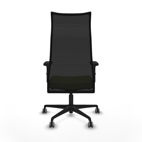 Albacete malla sincro malla negra bali verde oliva brazos 2D base nailon ruedas 65mm engomadas