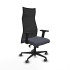Albacete malla sincro malla negra bali gris oscuro brazos 2D base nailon ruedas 65mm engomadas