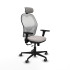 Jorquera traslack malla blanca similpiel blanco brazos 3D base nailon cabecero 2D ruedas 65mm engomada