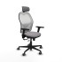 Jorquera traslack malla blanca similpiel gris brazos 3D base nailon cabecero 2D ruedas 65mm engomada