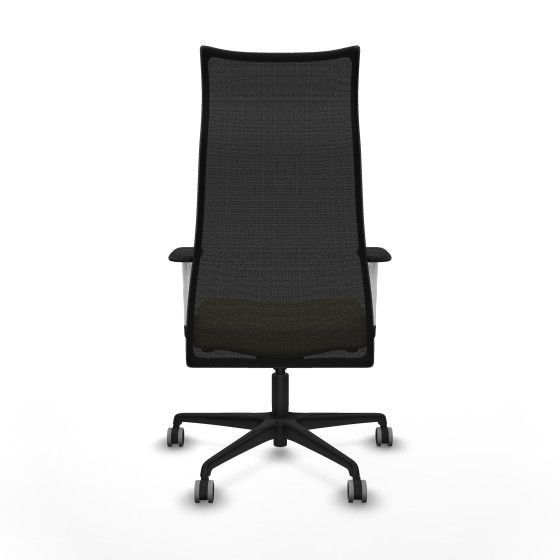 Albacete malla sincro malla negra similpiel crema brazos blancos base nailon ruedas 65mm engomadas