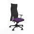 Albacete malla sincro malla negra bali morado brazos blancos base nailon ruedas 65 mm nailon