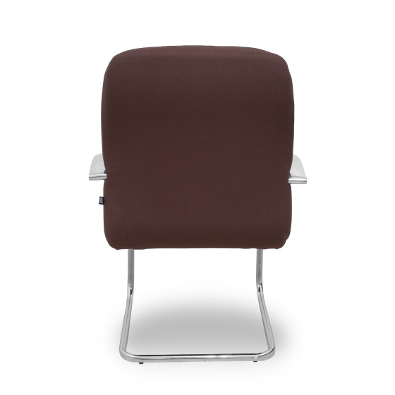 Sillón Caudete confidente patín bali marrón oscuro