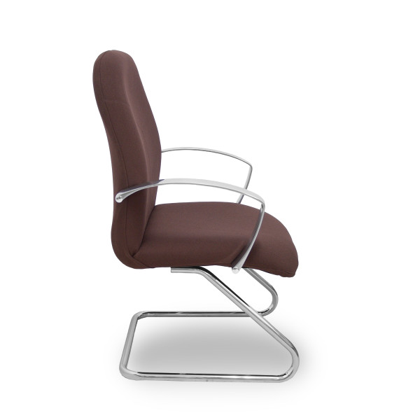 Sillón Caudete confidente patín bali marrón oscuro