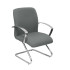 Sillón Caudete confidente patín bali gris