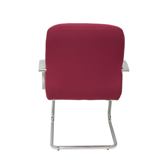Sillón Caudete confidente patín bali granate