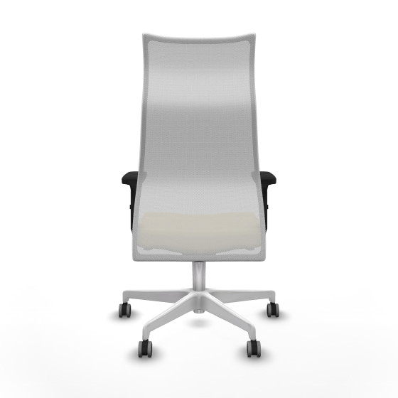Albacete malla sincro malla blanca similpiel crema brazos 2D base blanca ruedas 65mm engomadas