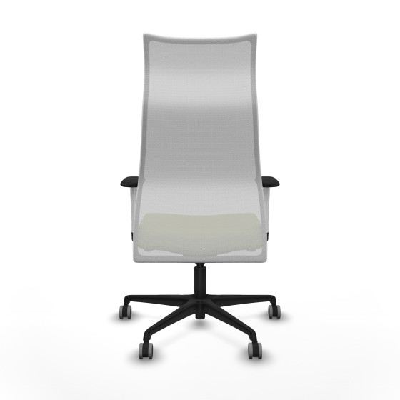 Albacete malla sincro malla blanca bali verde oliva brazos blancos base nailon ruedas 65mm engomadas