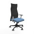 Albacete malla sincro malla negra bali azul cielo brazos blancos base nailon ruedas 65mm engomadas