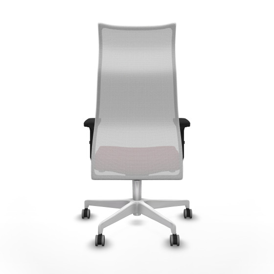 Albacete malla sincro malla blanca similpiel granate brazos 2D base blanca ruedas 65mm engomadas