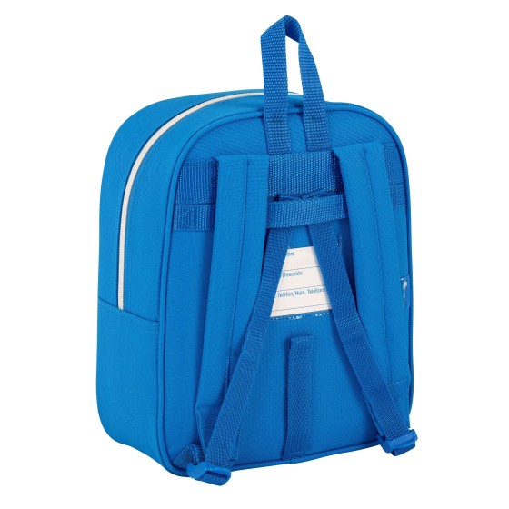 Mochila Escolar RCD ESPANYOL Guardería Adaptable 22 x 27 x 10