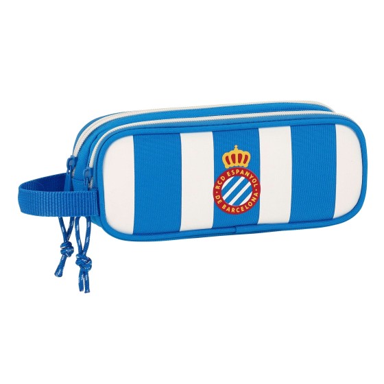 Portatodo Escolar RCD ESPANYOL Doble 21 x 8 x 6 cm.