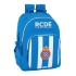 Mochila Escolar RCD ESPANYOL Adaptable 32 x 42 x 15 cm.