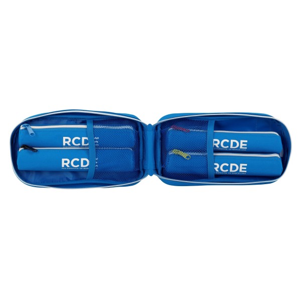 Estuche Escolar RCD ESPANYOL 33 Piezas 12 x 23 x 5 cm.