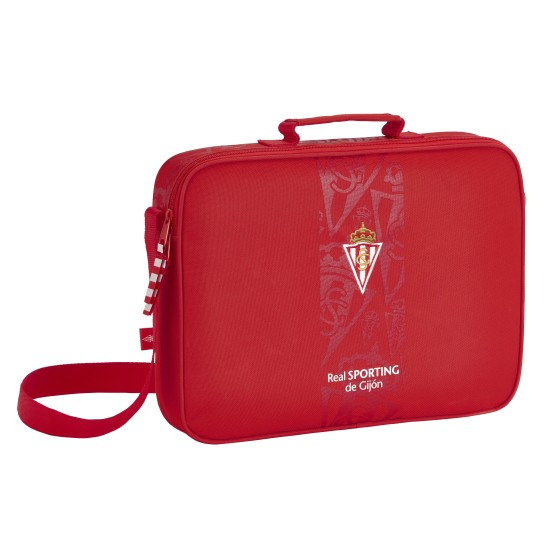 Cartera Extraescolar SPORTING GIJON 38 x 28 x 6 cm.