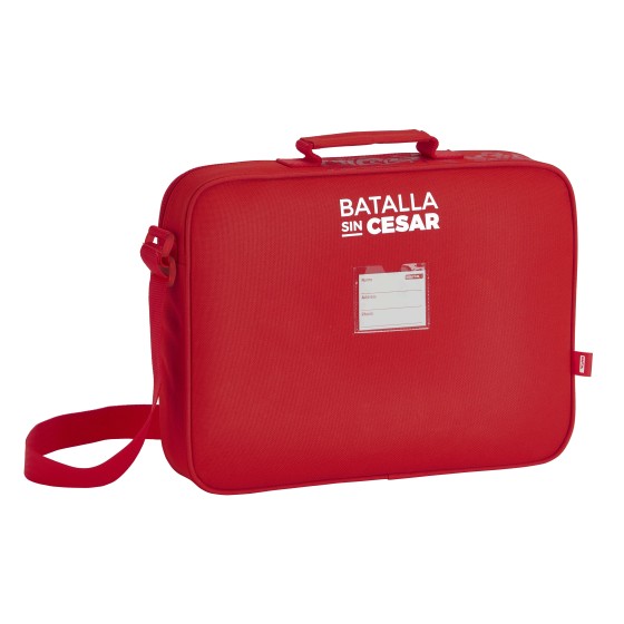Cartera Extraescolar SPORTING GIJON 38 x 28 x 6 cm.