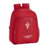 Mochila Escolar SPORTING GIJON Infantil Adaptable 27 x 33 x 10