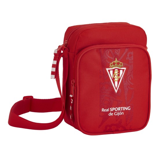 Bolso Bandolera SPORTING GIJON 16 x 22 x 6 cm.