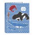 Carpeta Archivador ALGO DE JAIME Ocean Folio 4 Anillas 25 mm.
