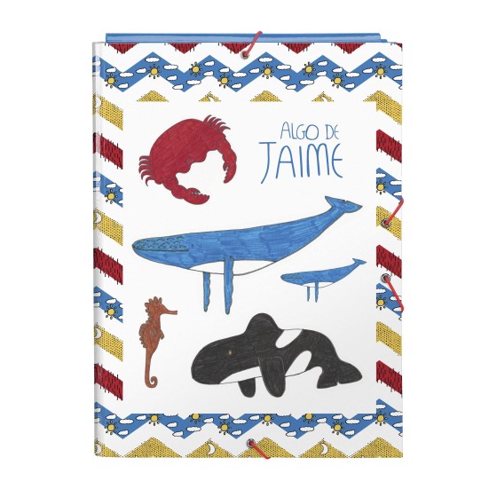 Carpeta Gomas Solapas ALGO DE JAIME Ocean Folio 26 x 33,5 x 2,5
