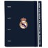 Carpeta Equipada REAL MADRID A4 4 Anillas 30 mm. 27 x 32 x 3,5