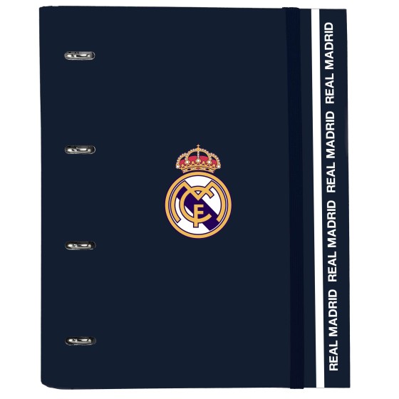 Carpeta Equipada REAL MADRID A4 4 Anillas 30 mm. 27 x 32 x 3,5